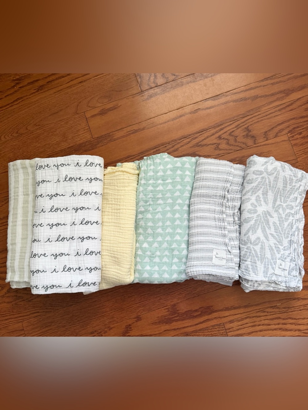 Muslin Blankets Lot of 6